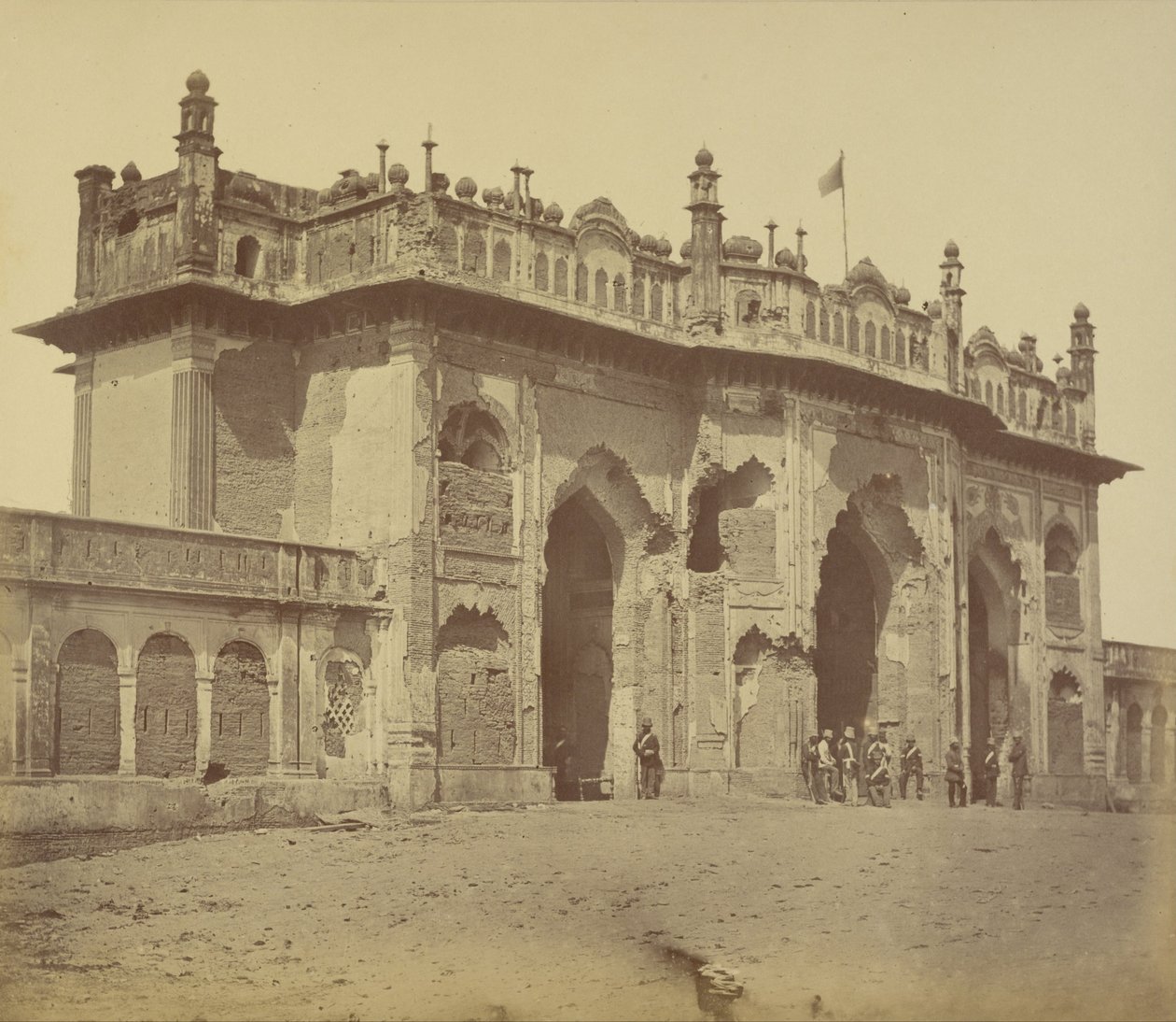 Gate of Senah Iaman Bari by Felice Beato