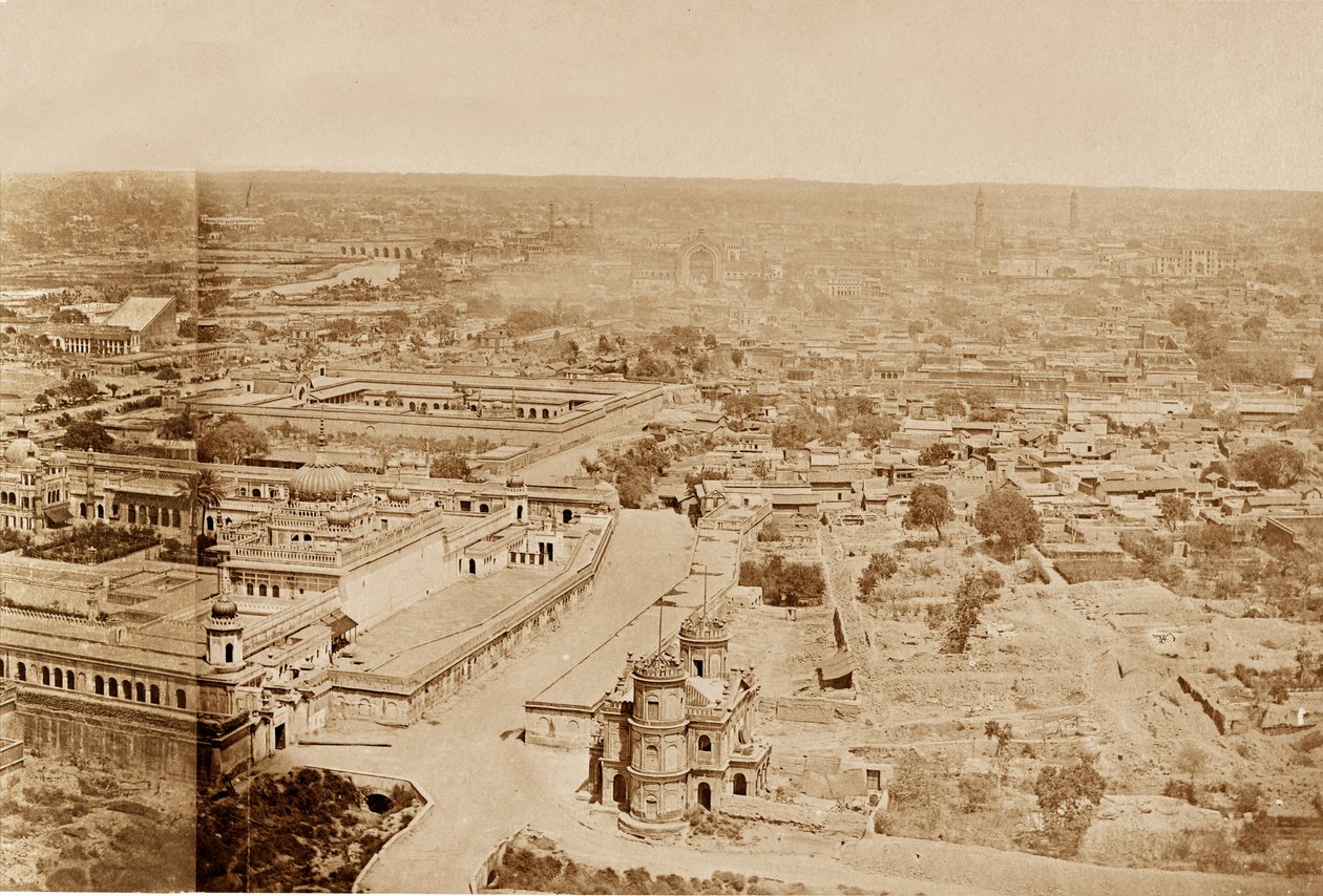 General View of Husainabad by Felice Beato