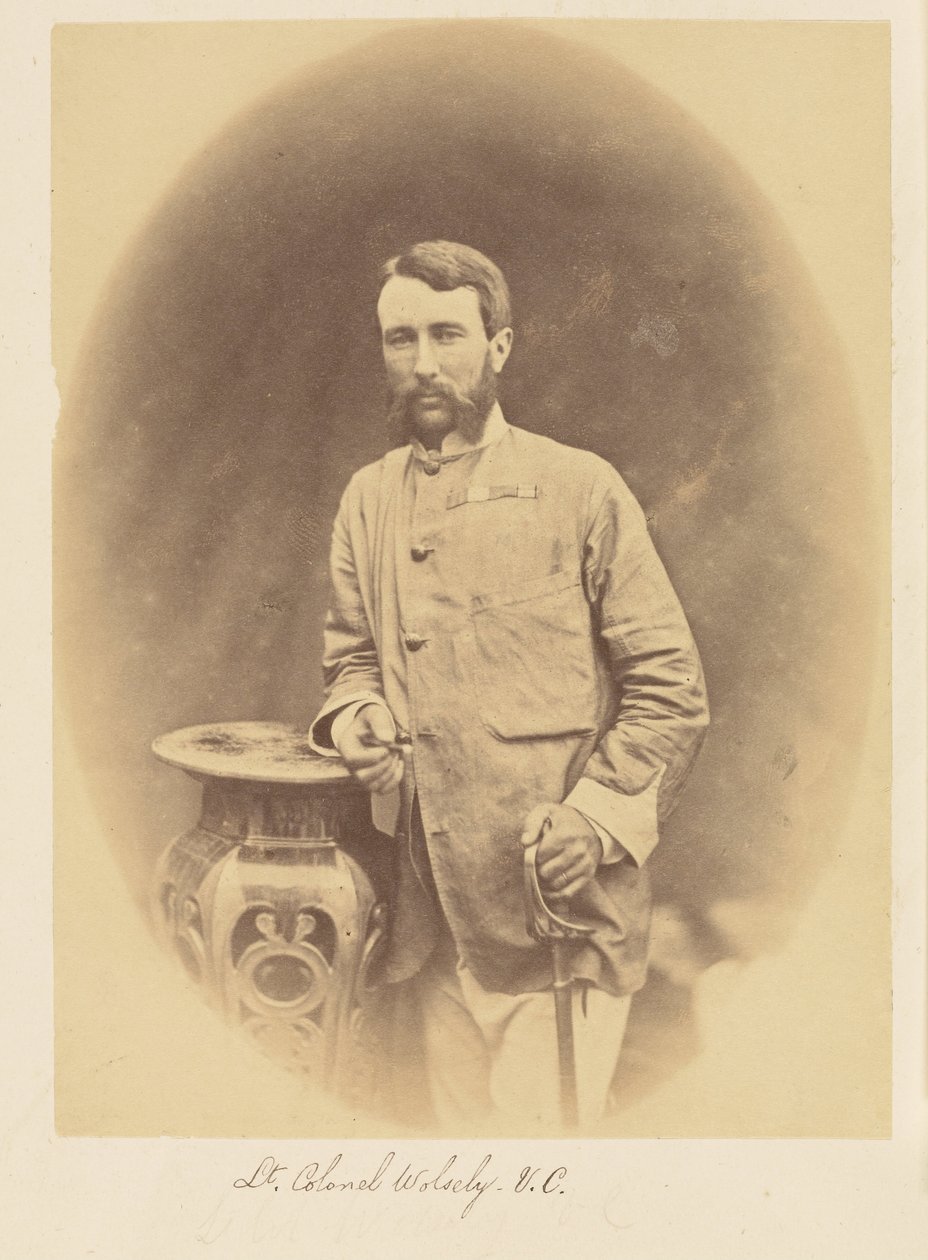 Lieutenant-Colonel Wolsely, V.C. by Felice Beato