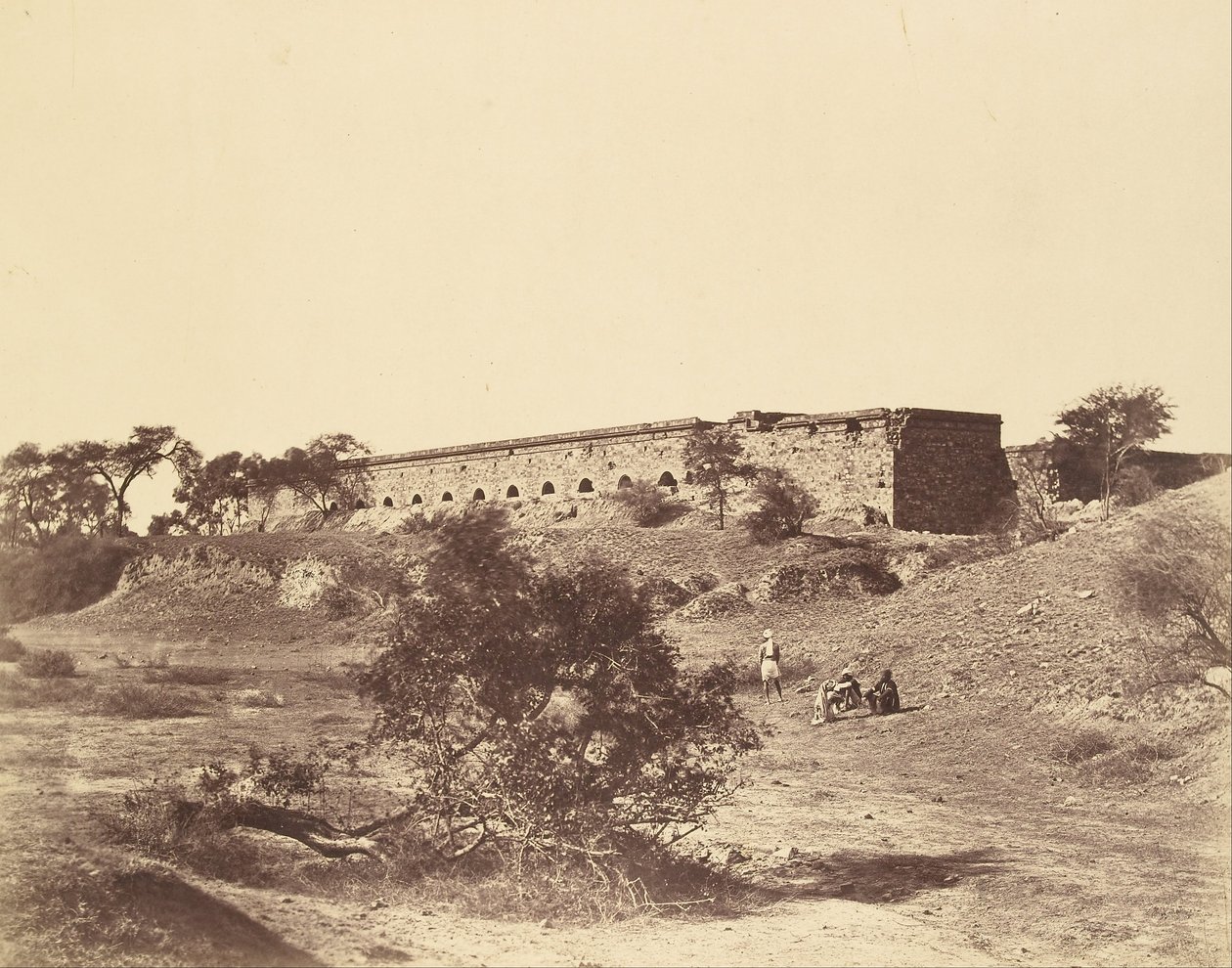 Metcalfe Stables Picquet by Felice Beato