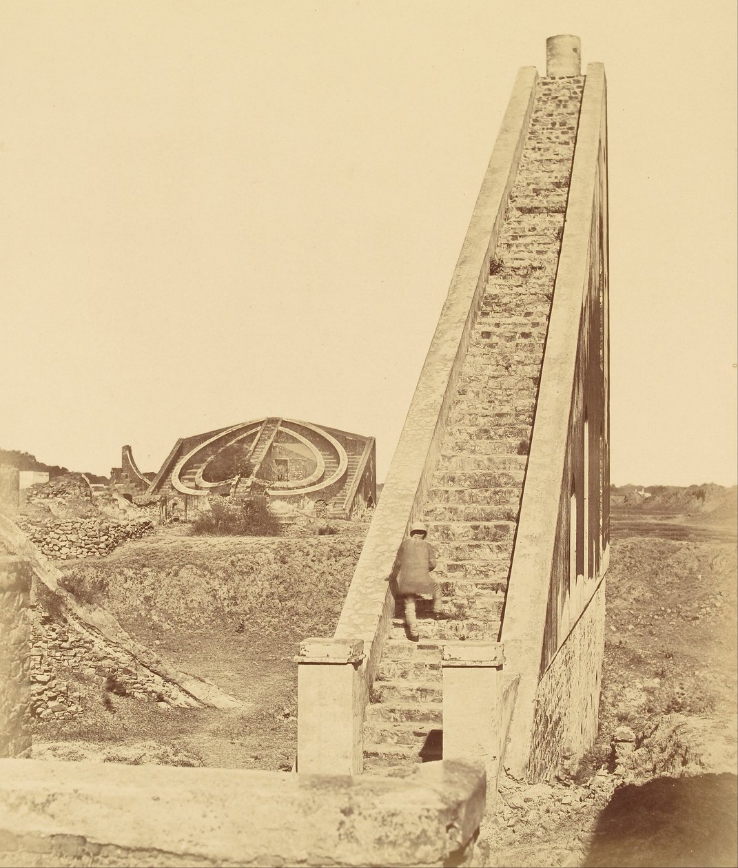 Old Observatory near Delhi by Felice Beato