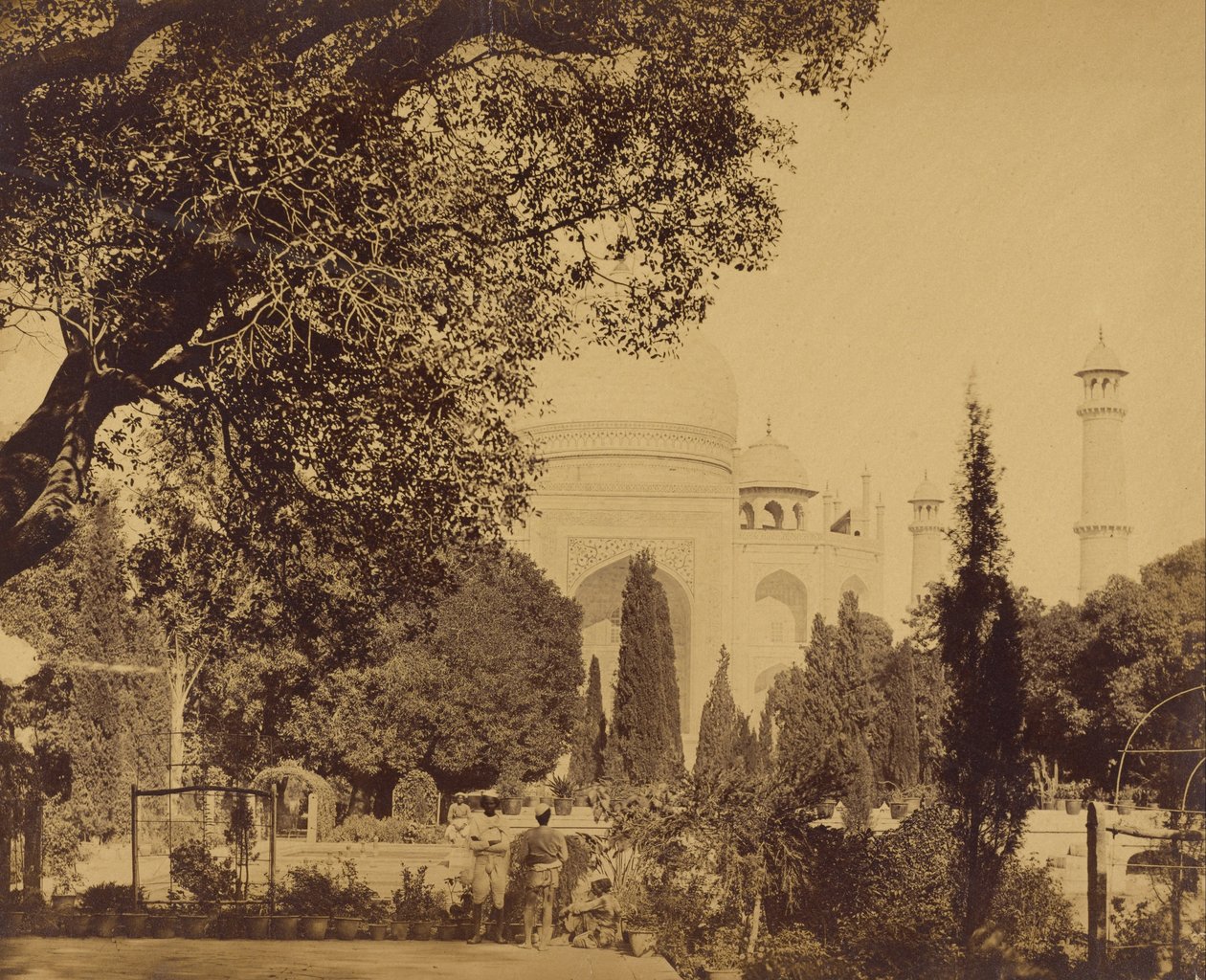 Taj Mahal by Felice Beato