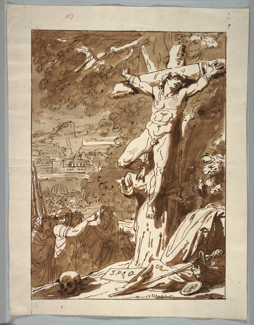 Crucifixion by Felice Giani