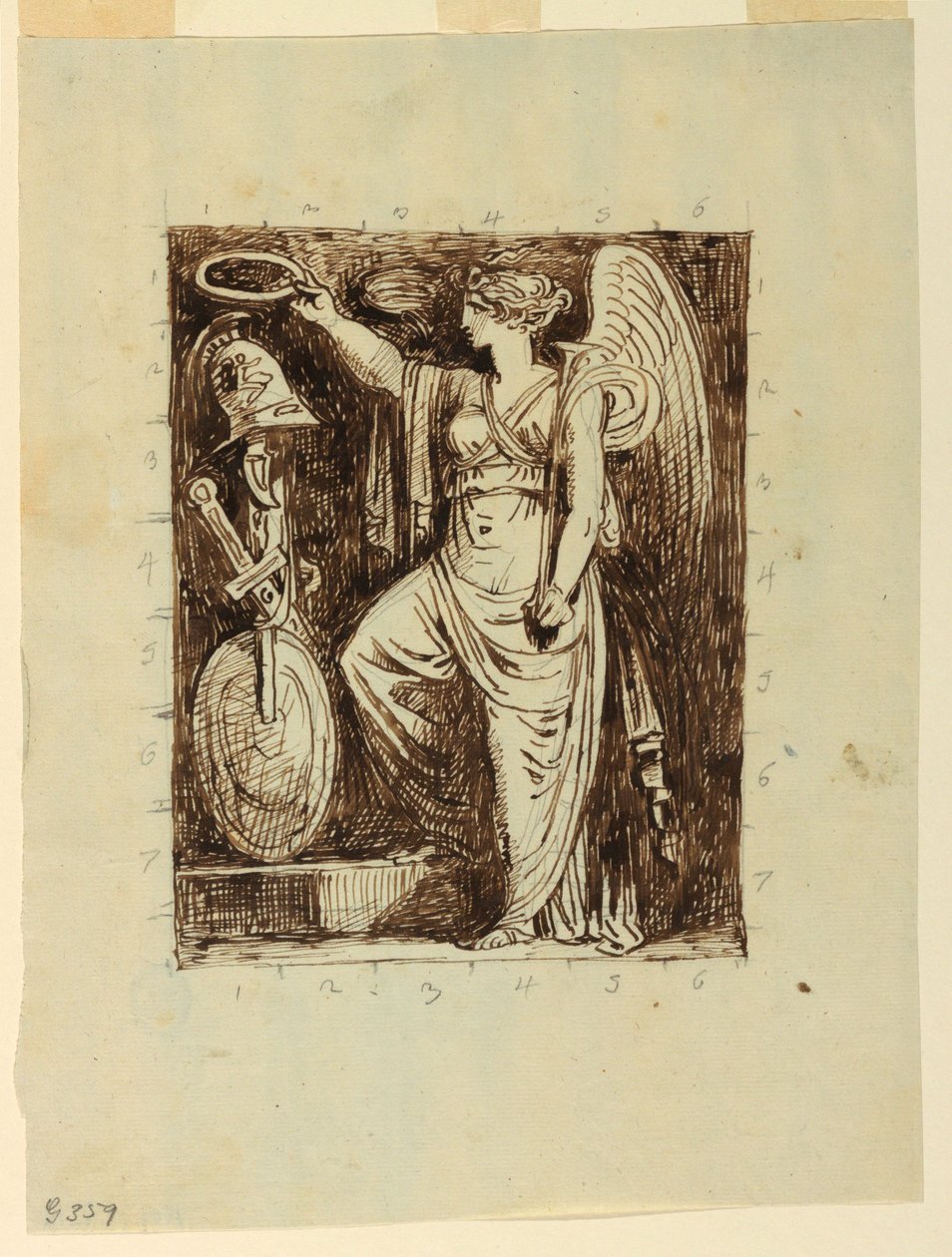 Drawing (Italy), 1805 by Felice Giani