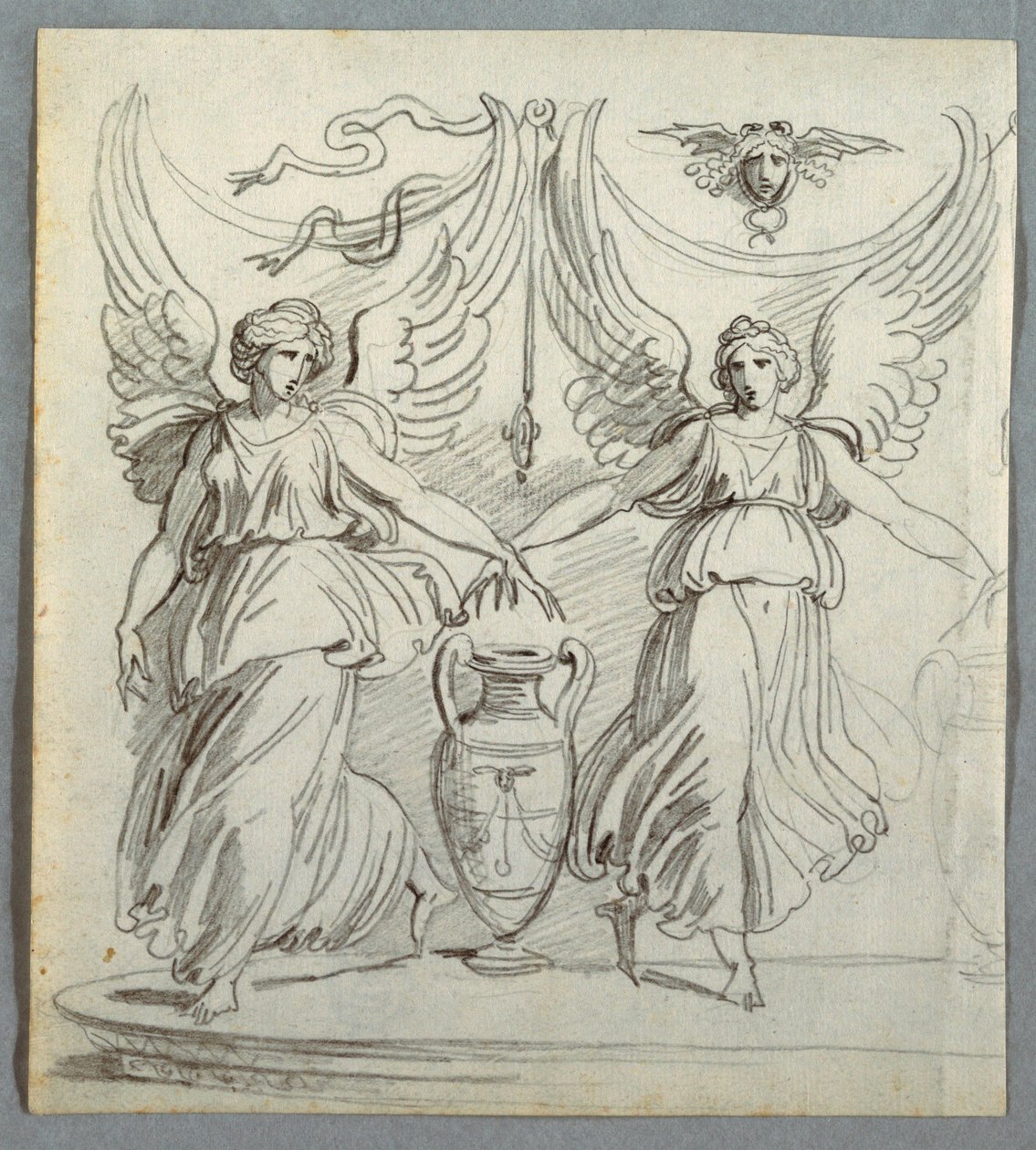 Frieze with Bacchantes by Felice Giani