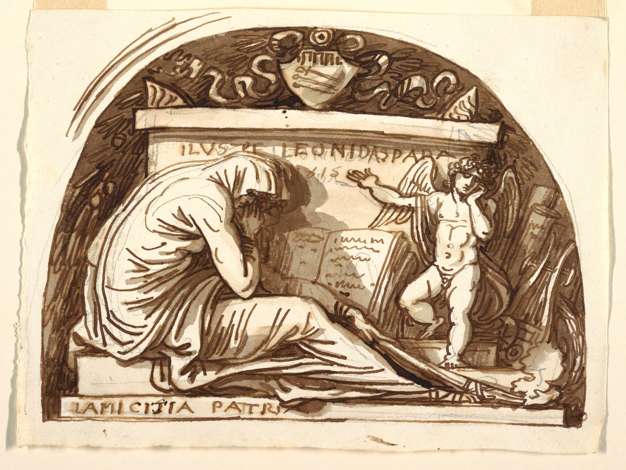 Sepulchral Monument for Leonida Spada by Felice Giani