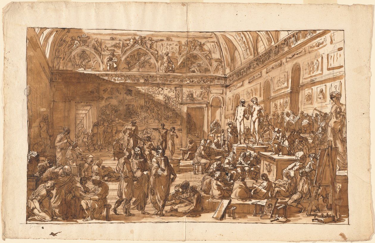 The School of Rome by Felice Giani