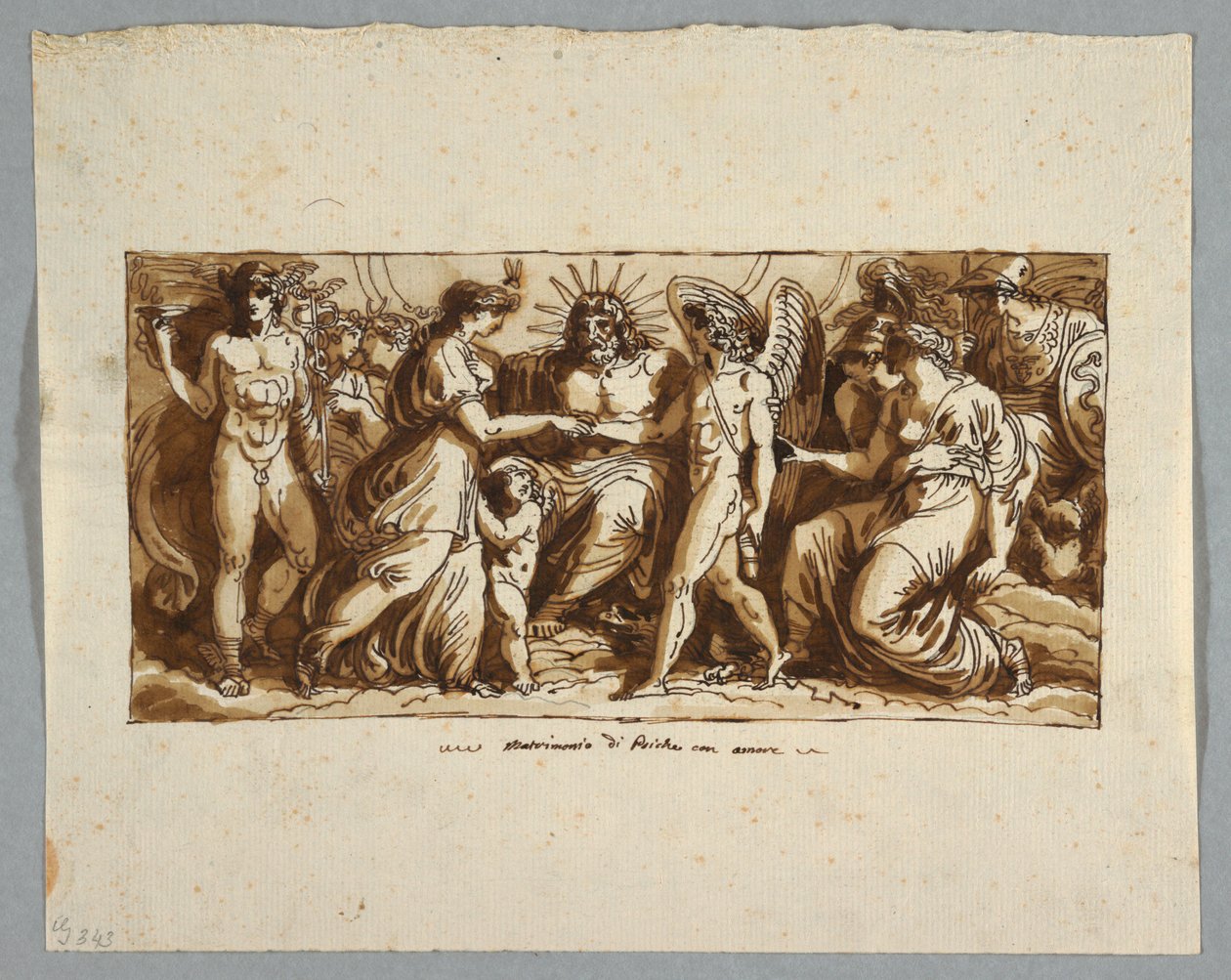The Marriage of Psyche and Cupid by Felice Giani