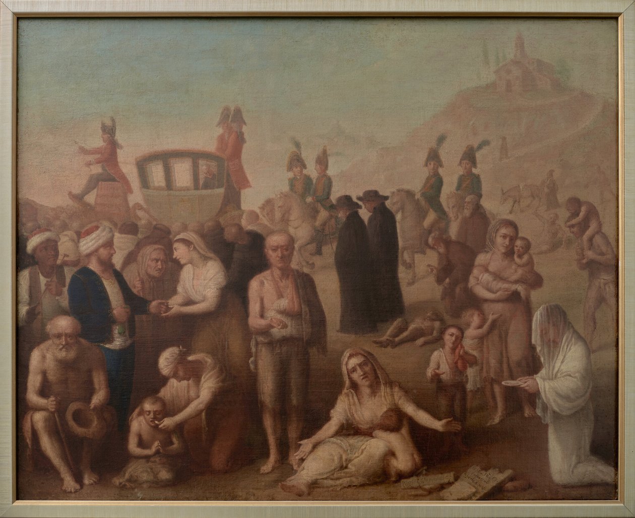 Vittorio Emanuele I Enters Genoa by Felice Guascone