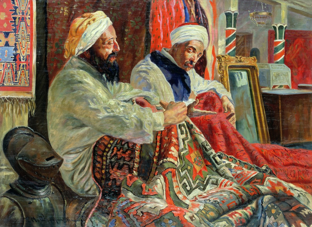 At the Arab Souk by Feliks Michal Wygrzywalski