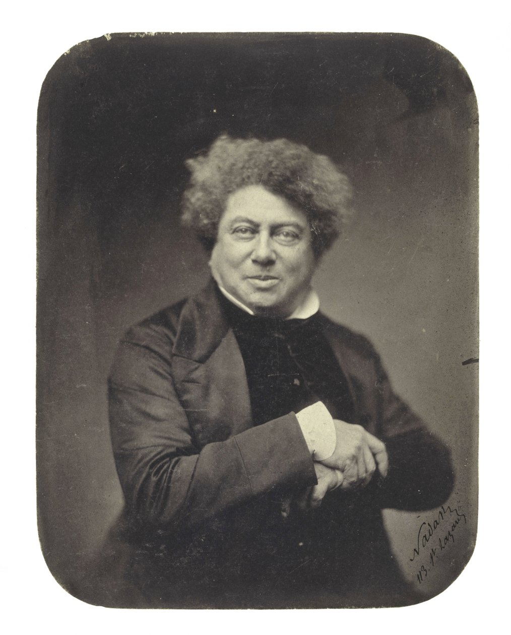 Alexander Dumas père by Nadar