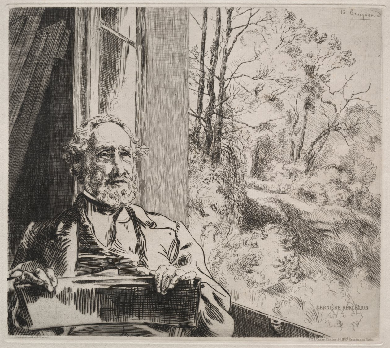 Meyer-Heine by Felix Bracquemond