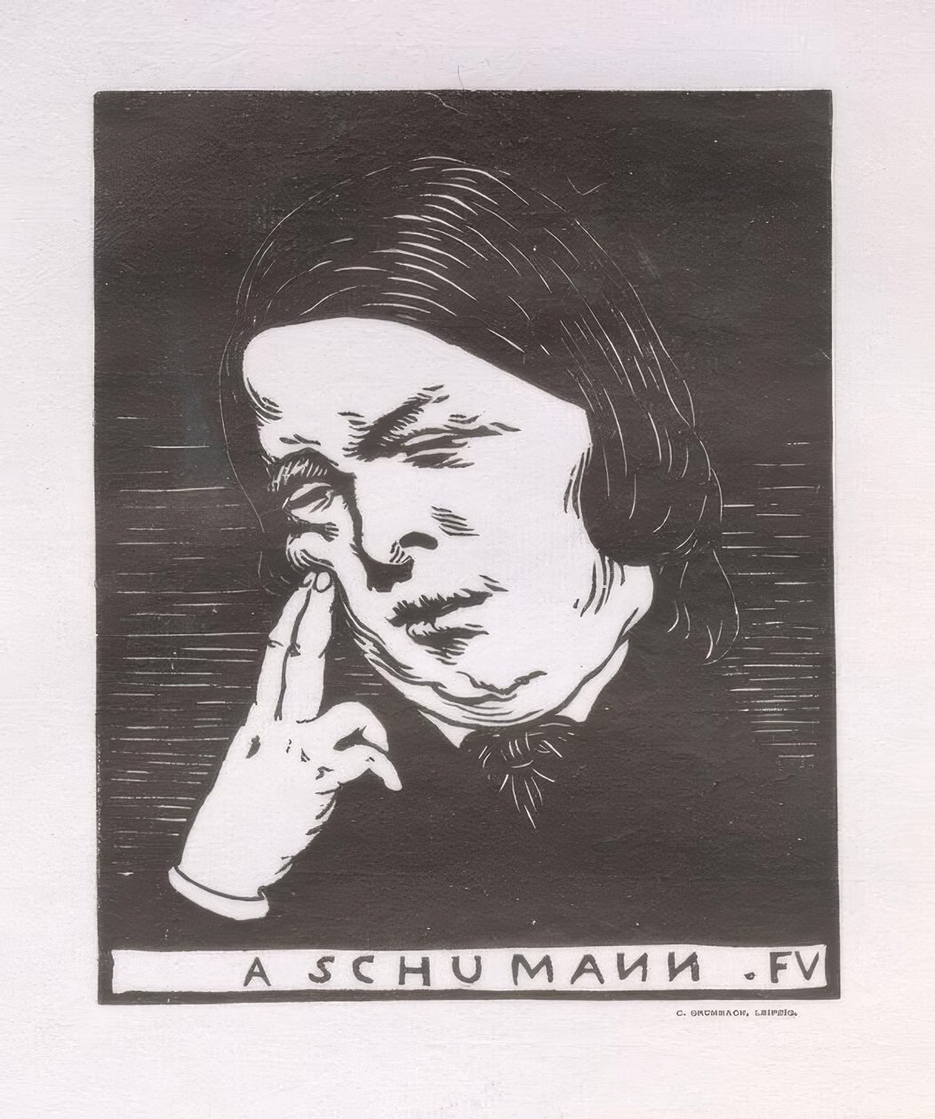 A Schumann by Felix Edouard Vallotton