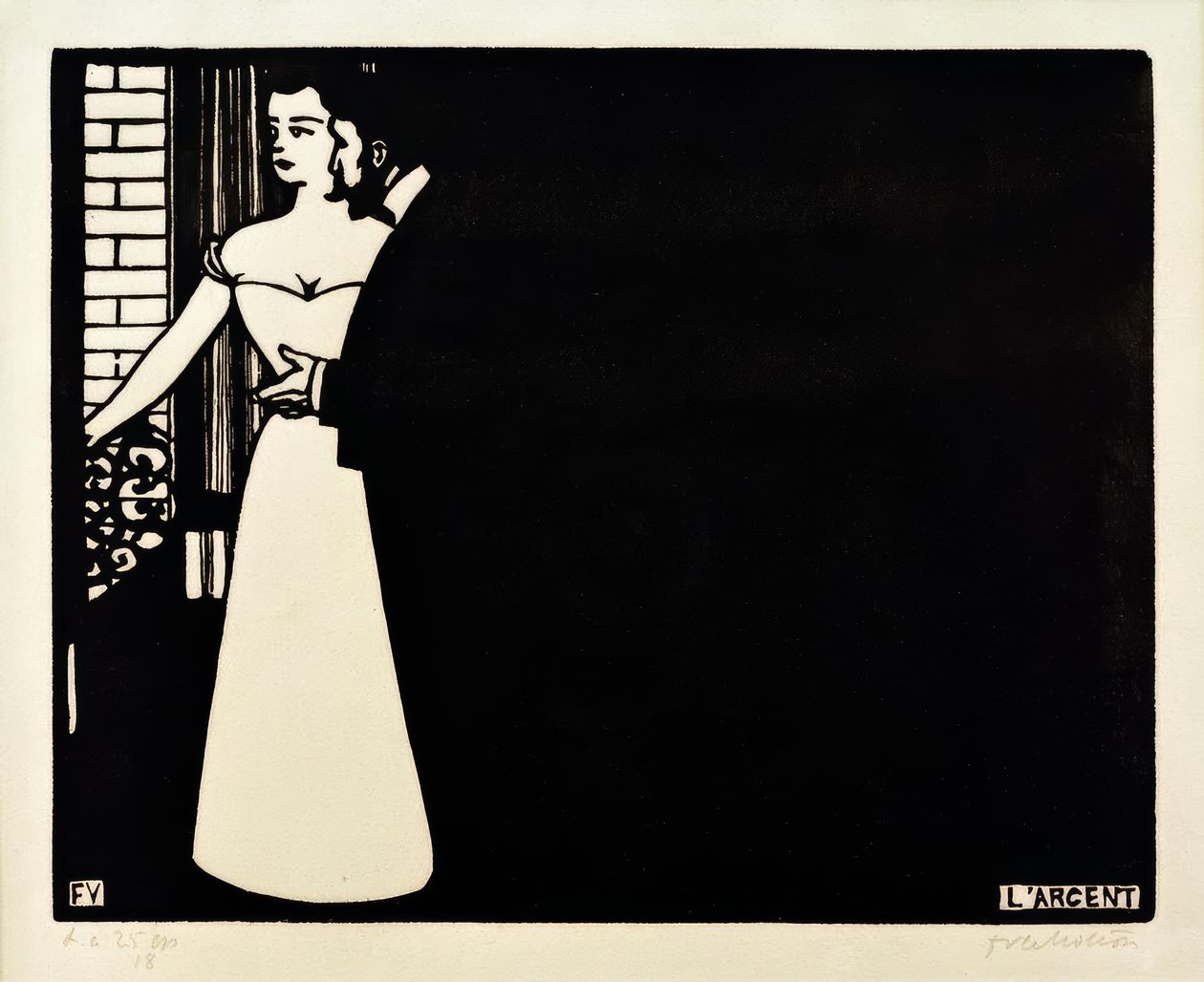 Money by Felix Edouard Vallotton