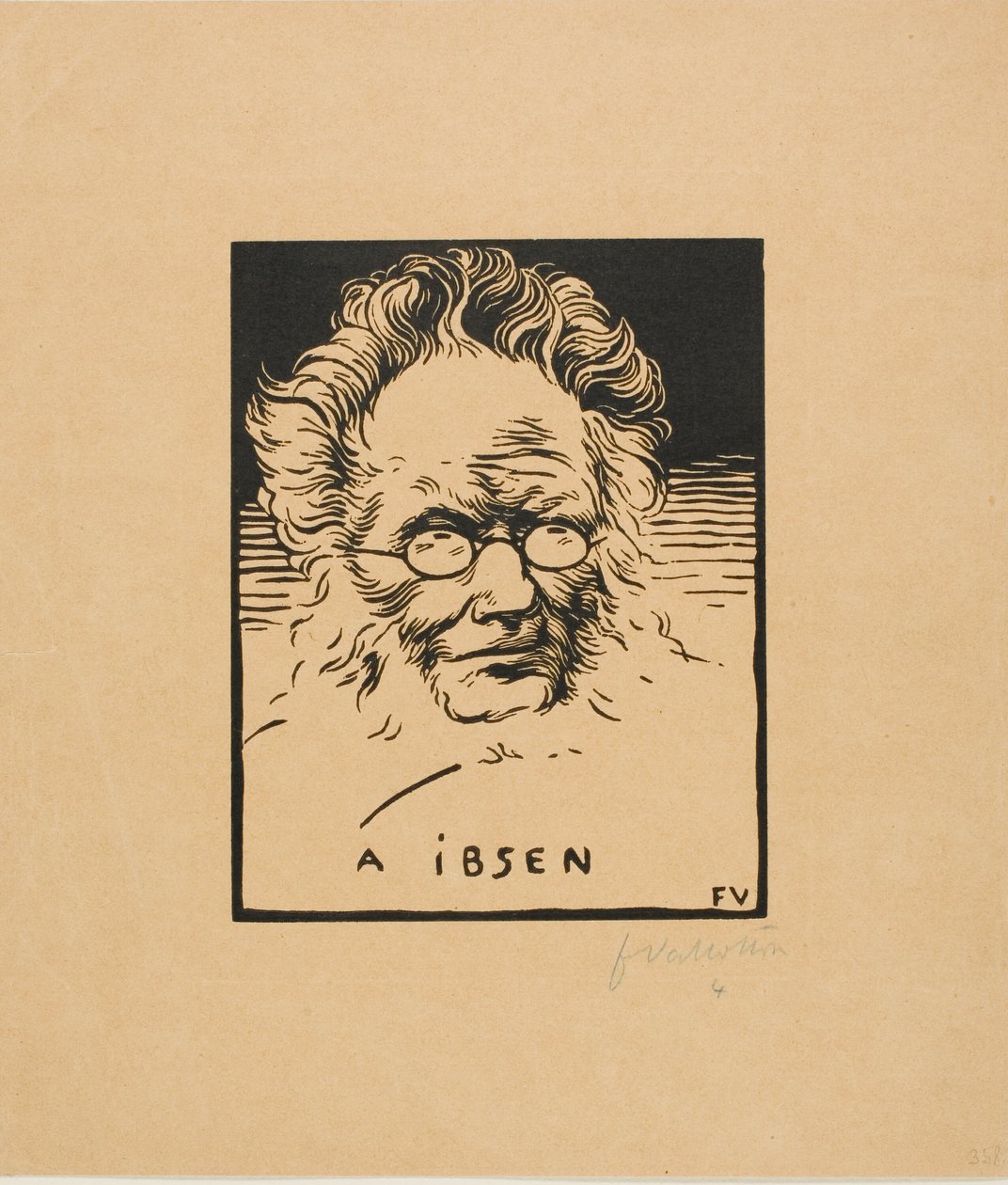 To Ibsen by Felix Edouard Vallotton