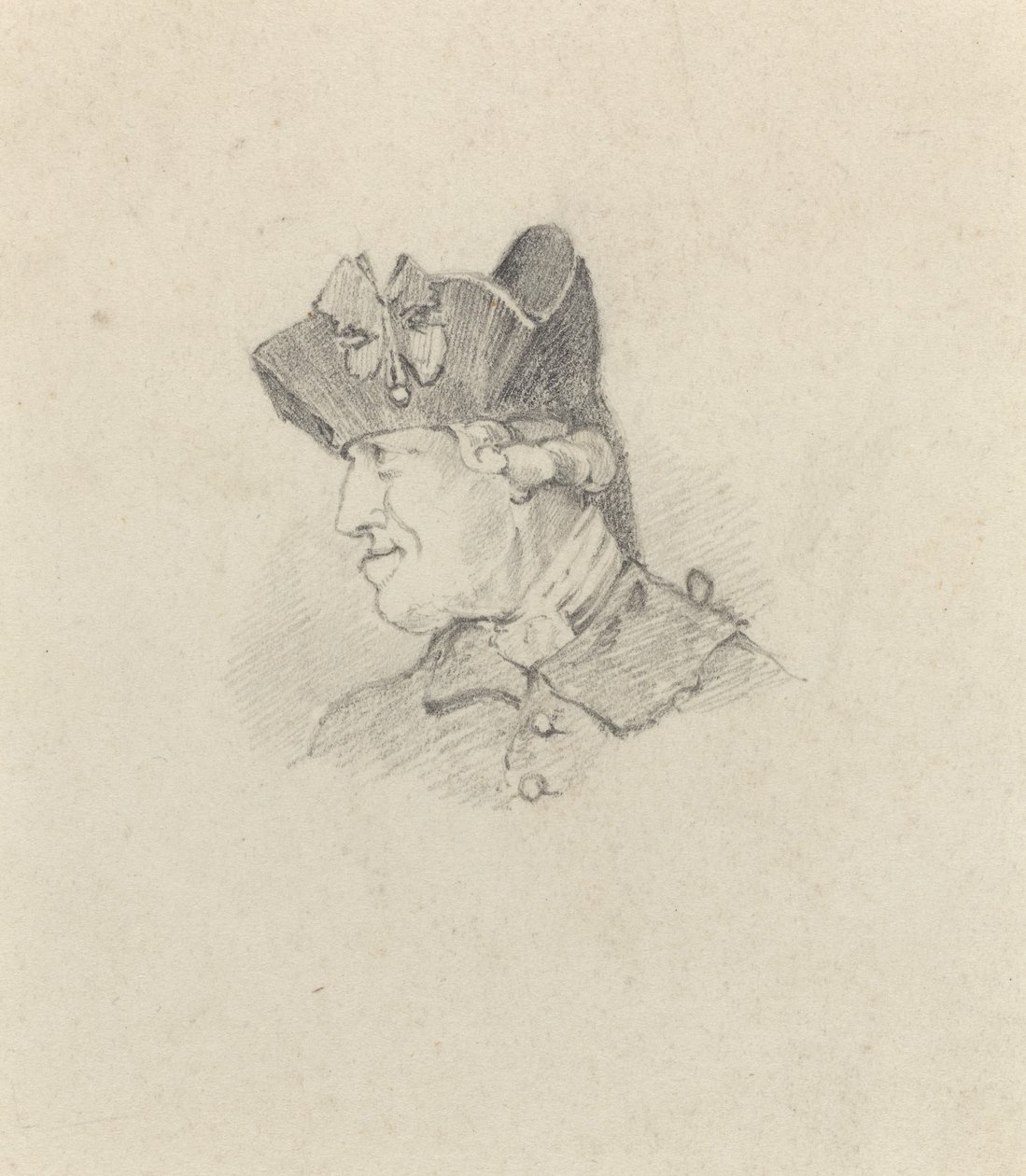Head of a Man by Felix Hilaire Buhot