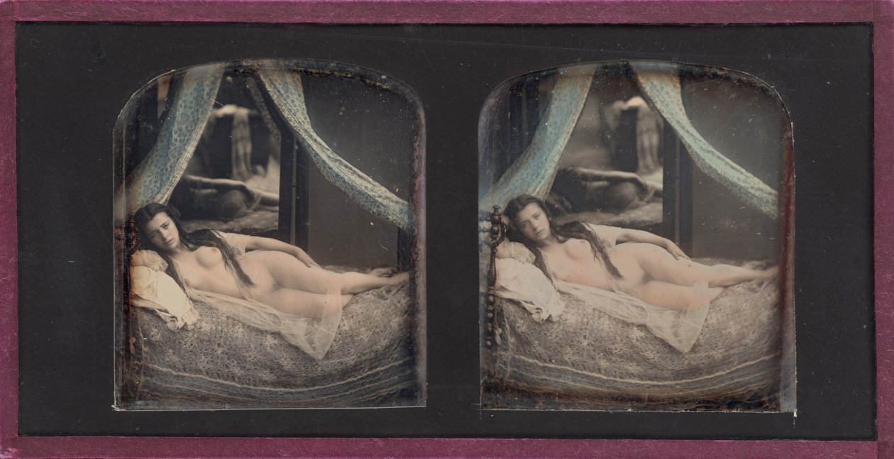 Nude by Félix Jacques Antoine Moulin