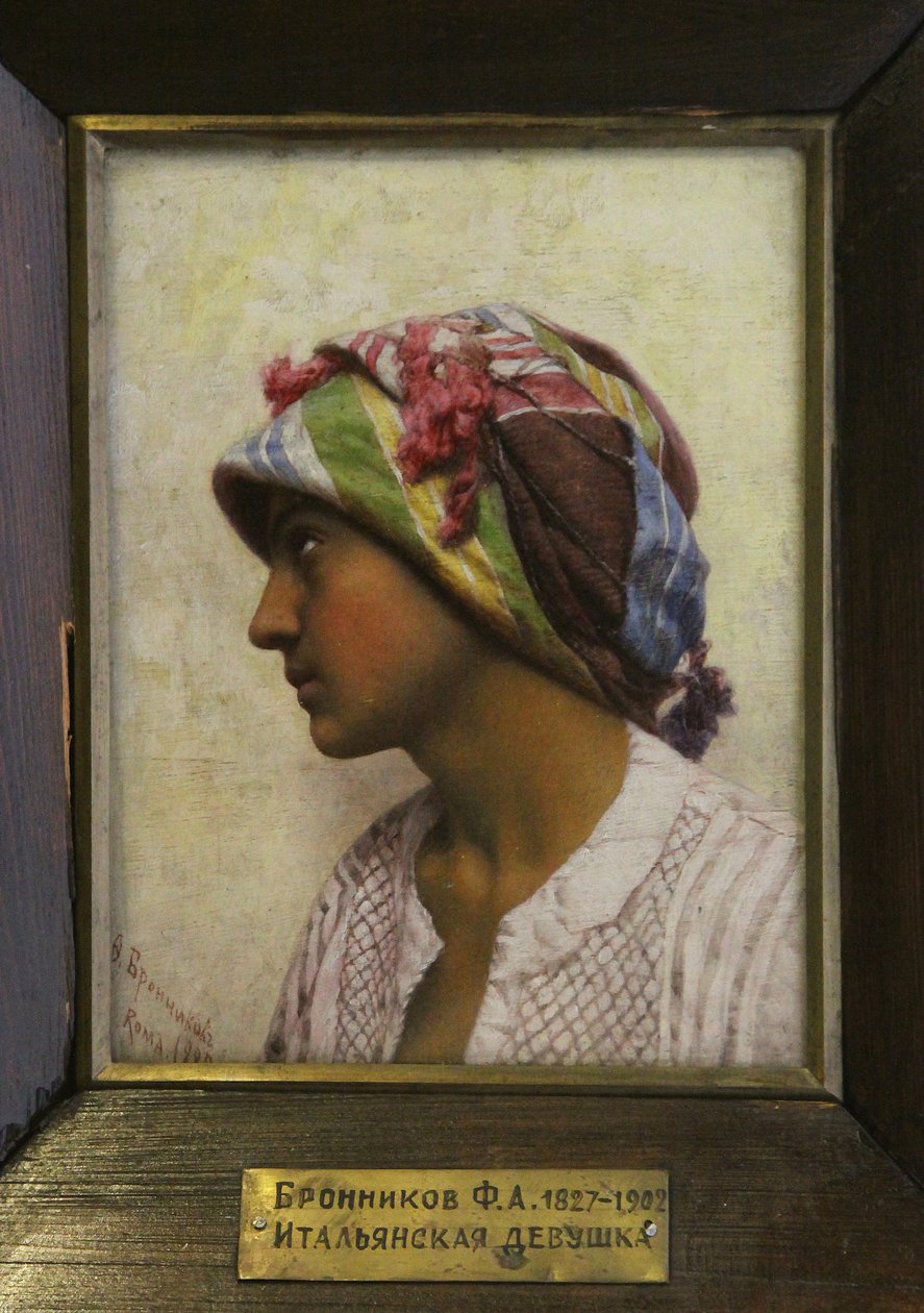 The Italian Girl by Feodor Andreyevich Bronnikov