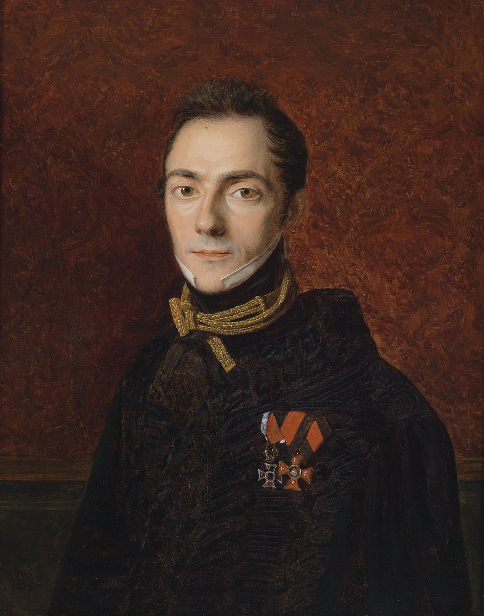 Portrait of a Count by Ferdinand Georg Waldmuller
