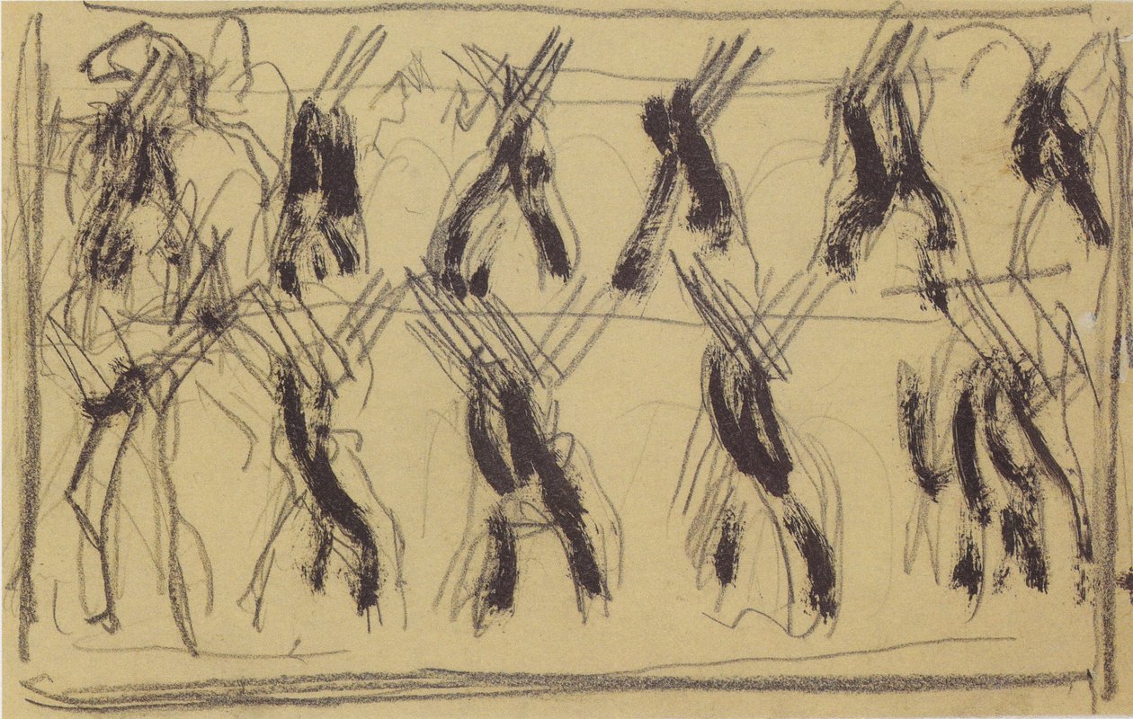 Departing Soldiers by Ferdinand Hodler