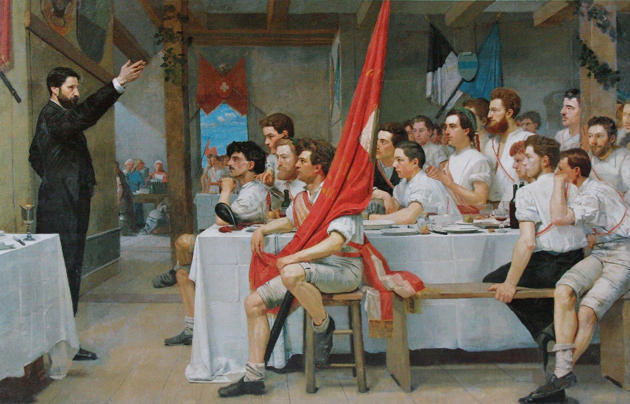 The Turner Banquet by Ferdinand Hodler