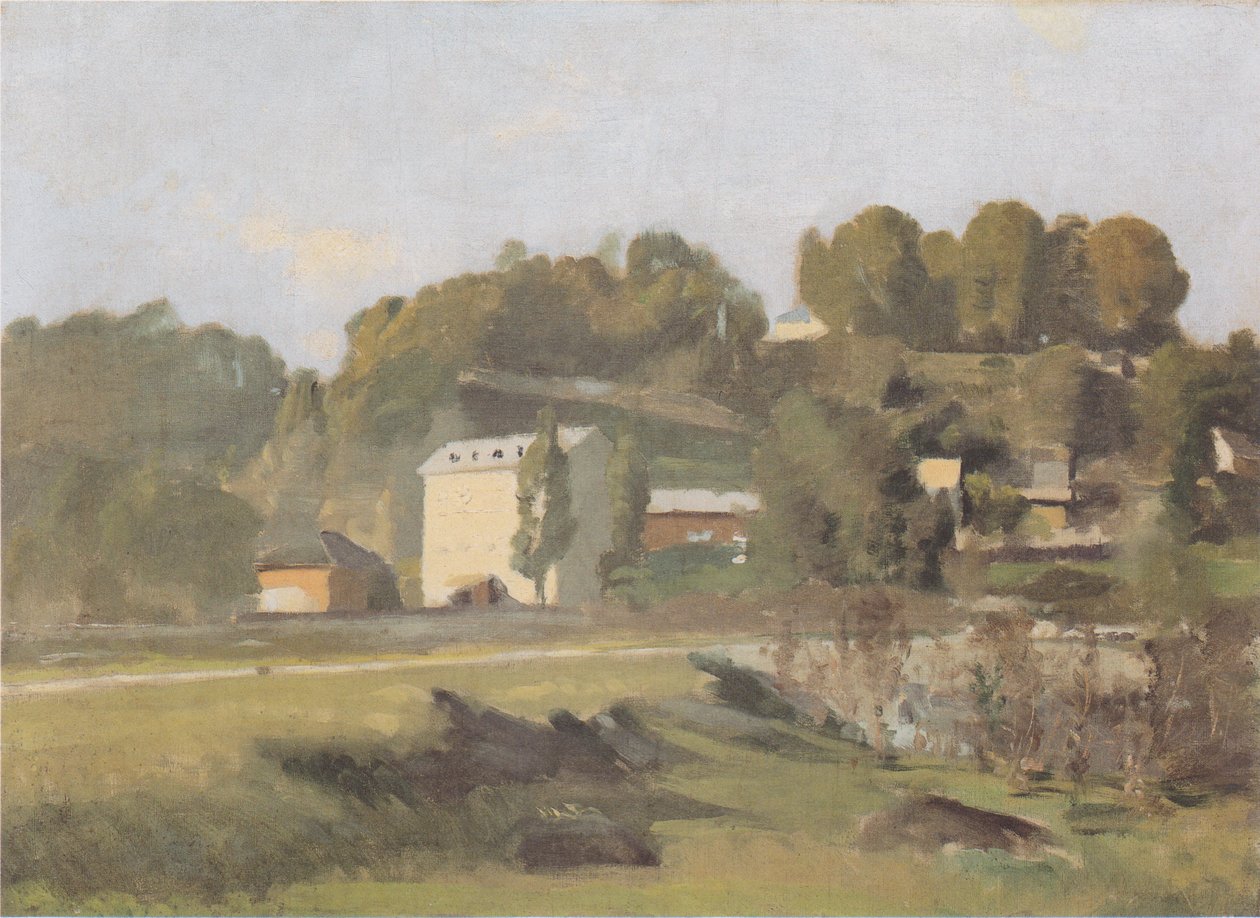 The Mill of Sousterre near Geneva by Ferdinand Hodler