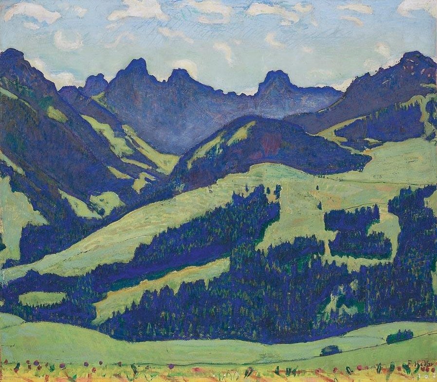 Landscape near Château d