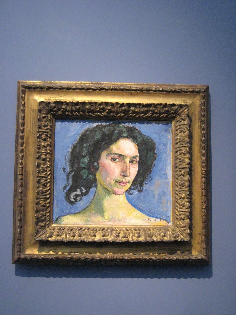 Portrait of the Dancer Giulia Leonardi by Ferdinand Hodler