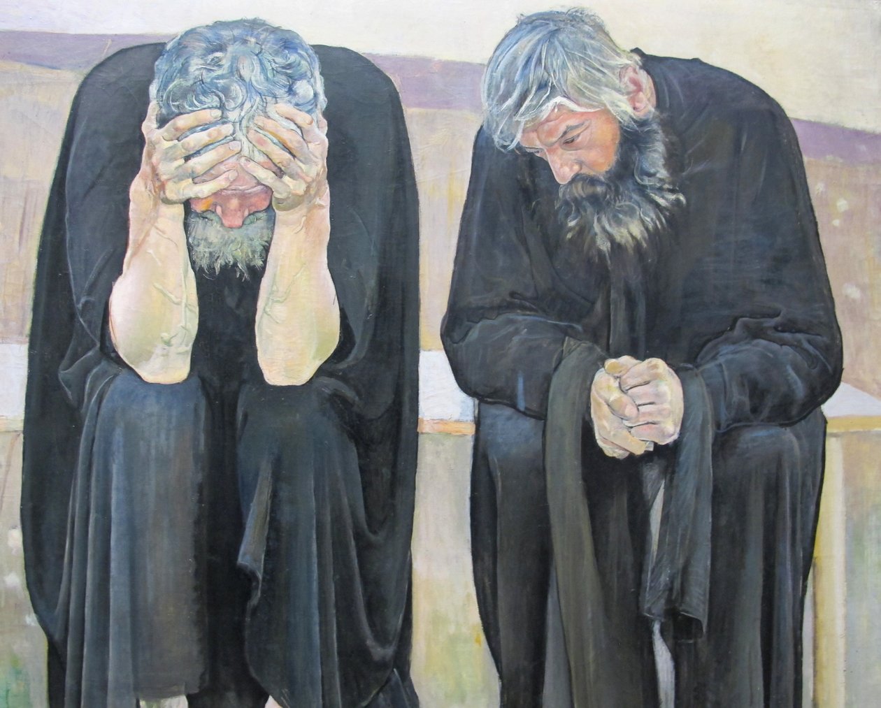 The Disillusioned Souls by Ferdinand Hodler
