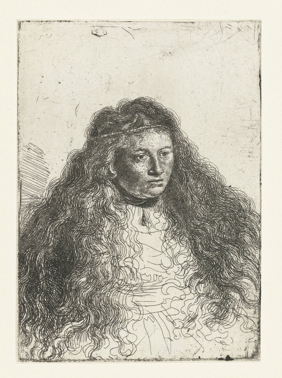 The Great Jewish Bride by Ferdinand Bol (attributed to)