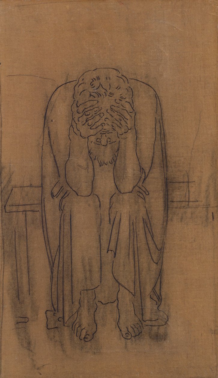 Dark Genius by Ferdinand Hodler