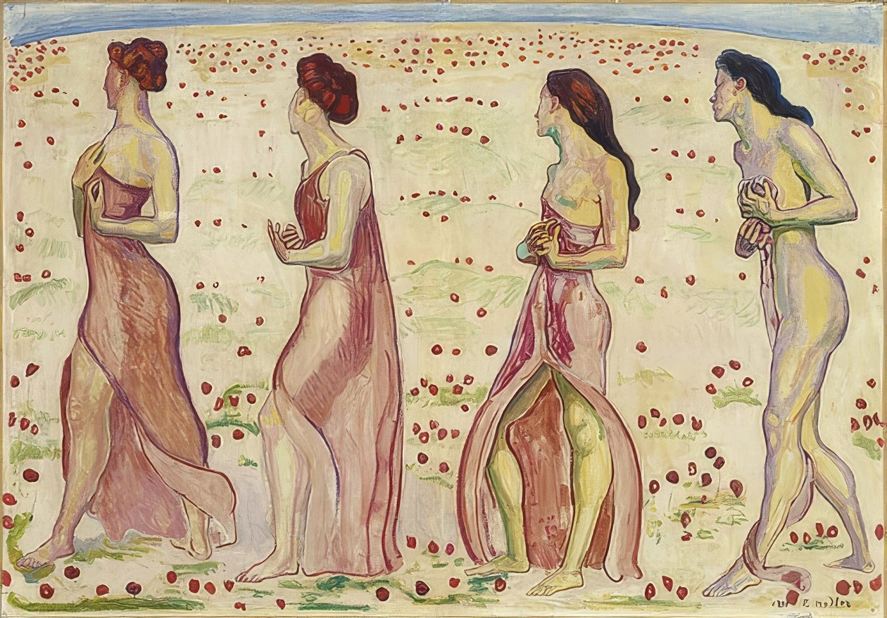 The Sensation by Ferdinand Hodler