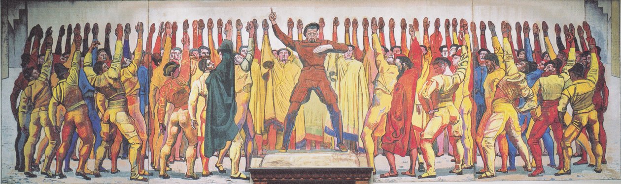 Unanimity by Ferdinand Hodler