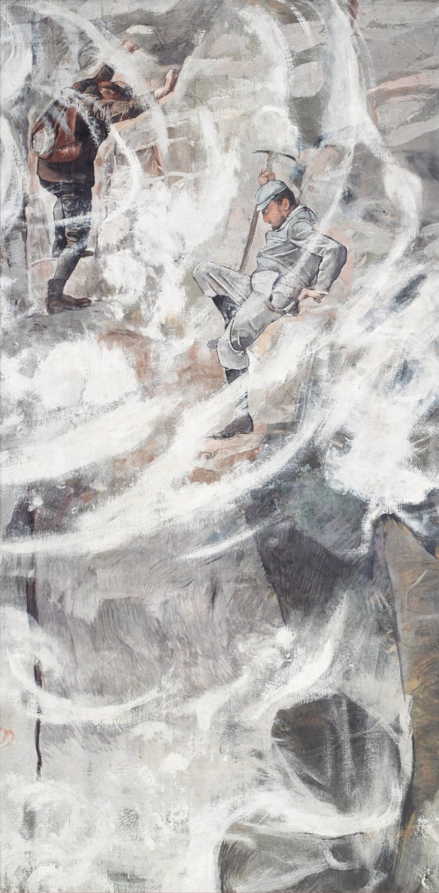 The Climb, 1894 by Ferdinand Hodler