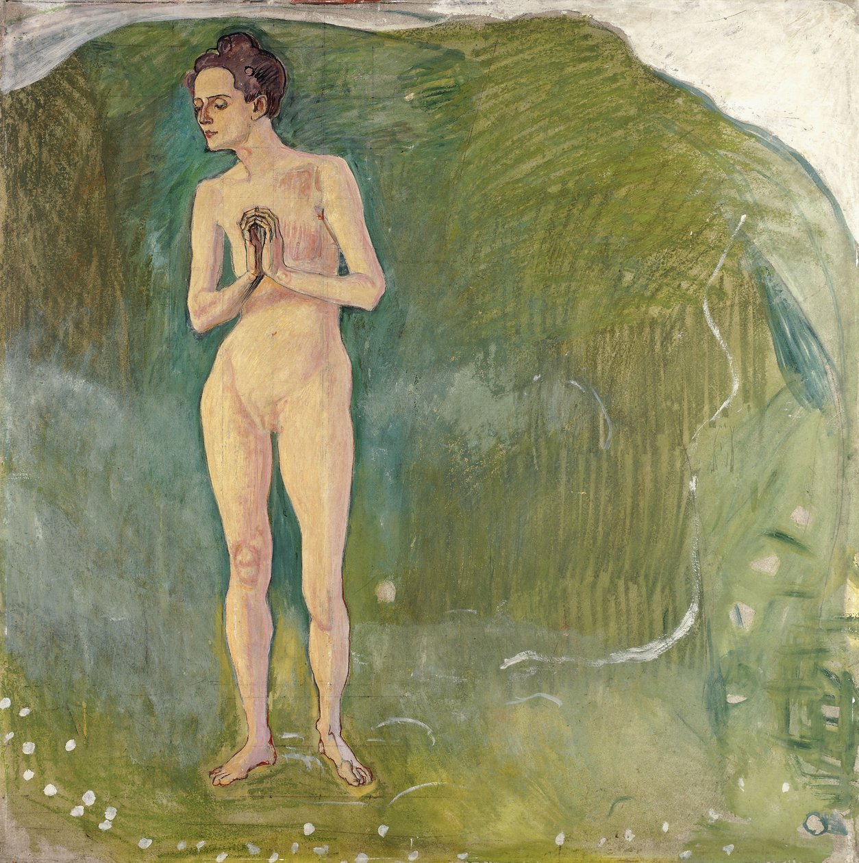 Woman in the Stream by Ferdinand Hodler