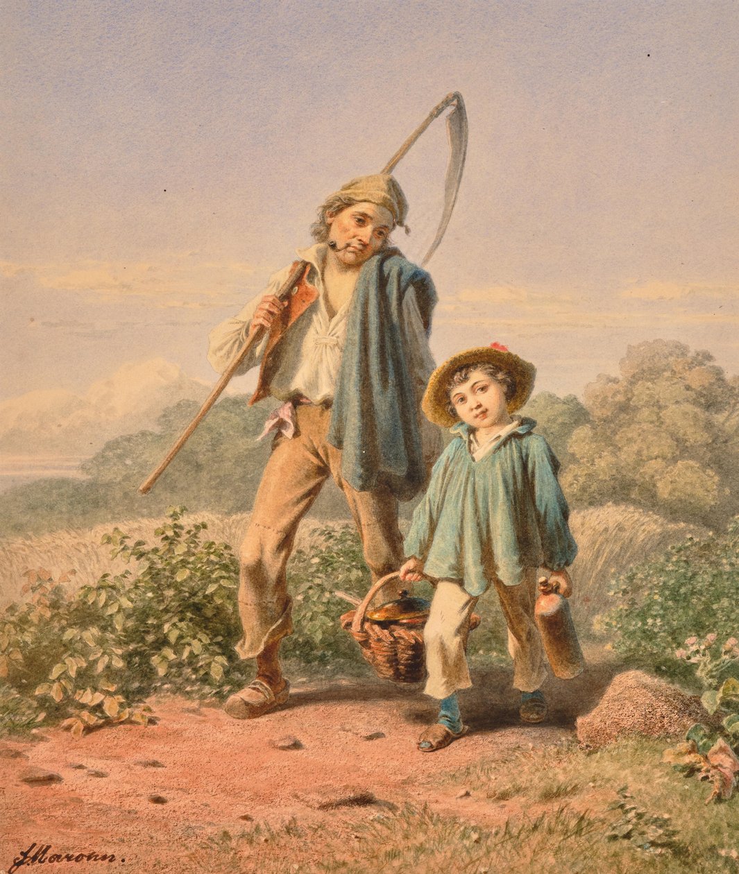 Path to the Field 1 by Ferdinand Marohn