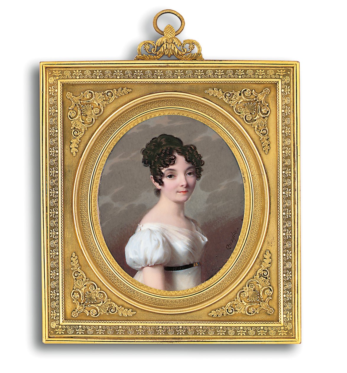 A Young Lady by Ferdinand Quaglia