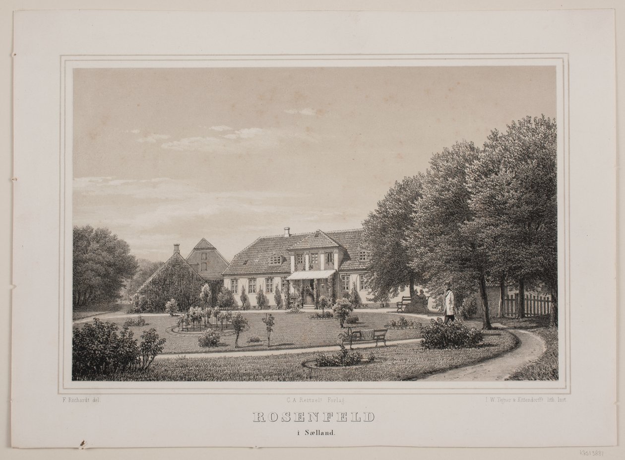 Rosenfeld in Zealand by Ferdinand Richardt