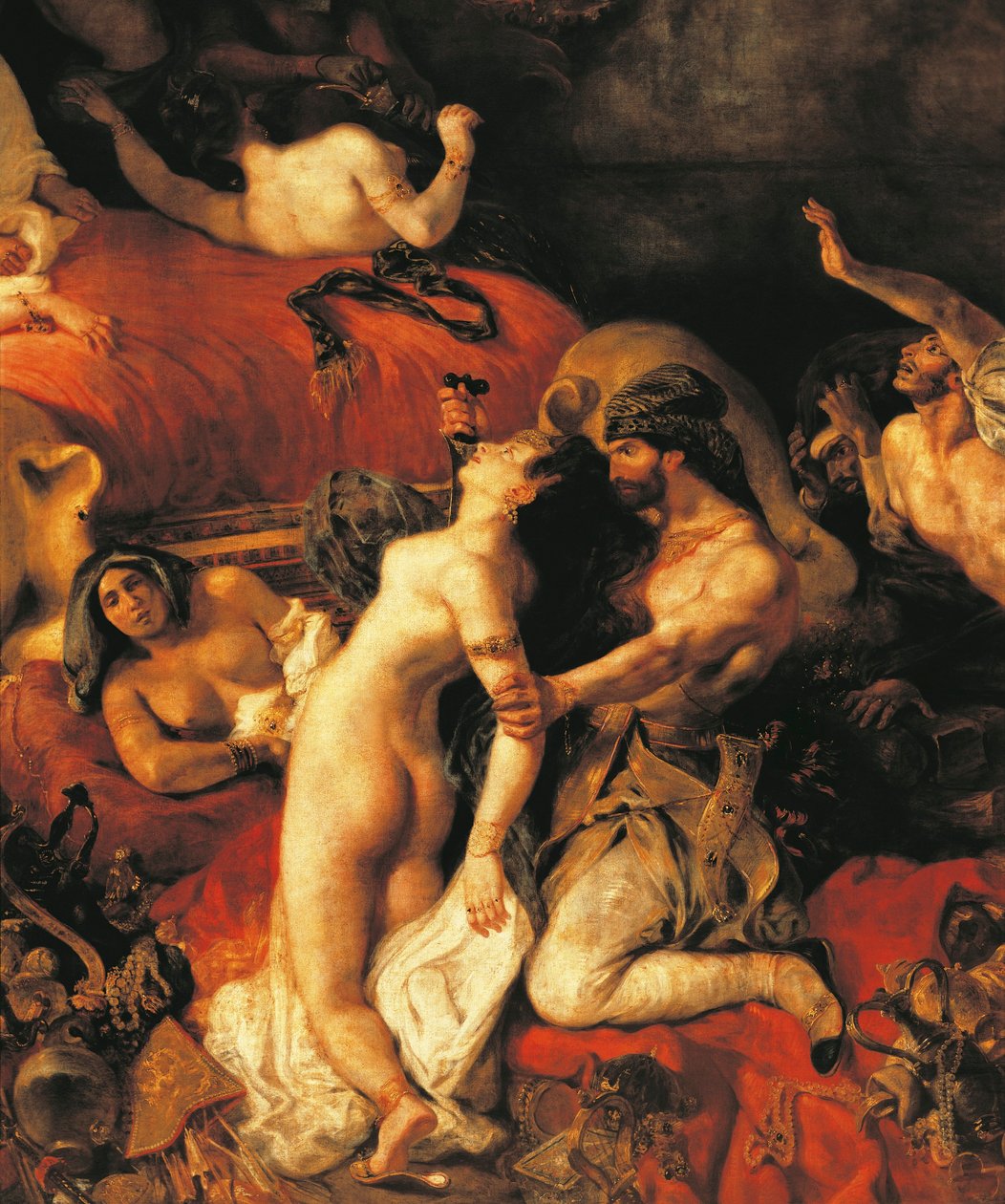 The Death of Sardanapalus by Ferdinand Victor Eugene Delacroix