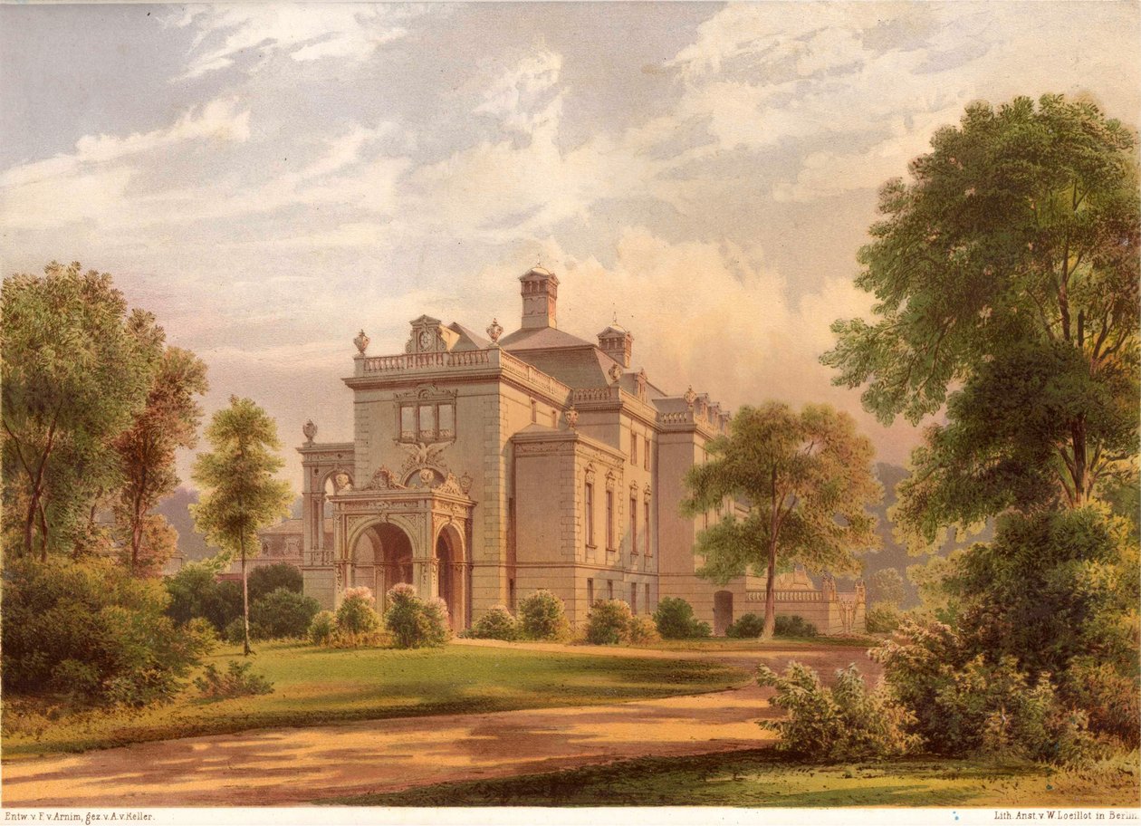 Jagdschloss Glienicke by Ferdinand von Arnim