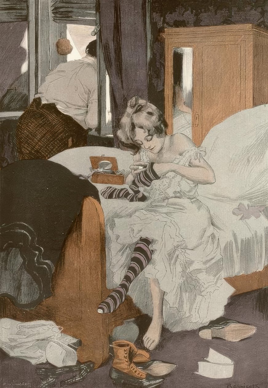 On the Honeymoon by Ferdinand von Reznicek