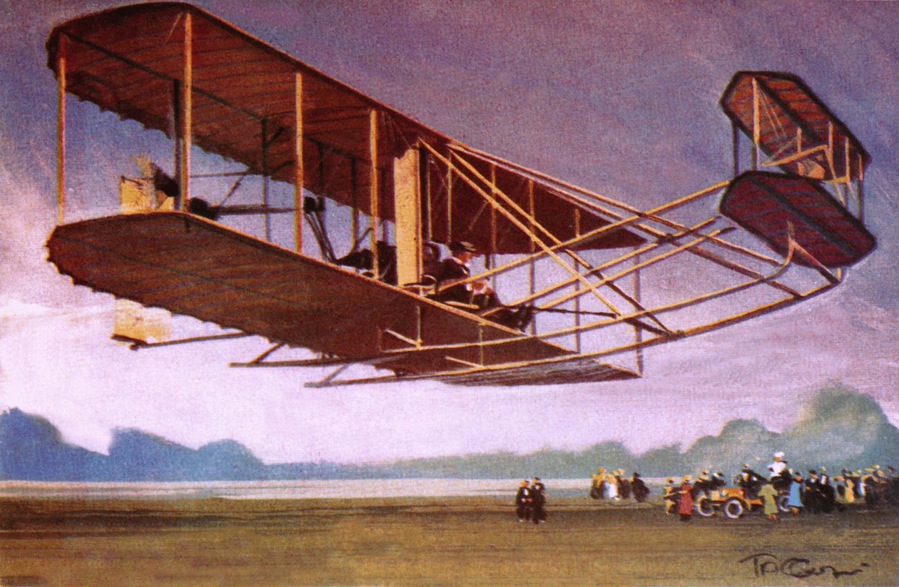 The Wright Brothers by Ferdinando Tacconi