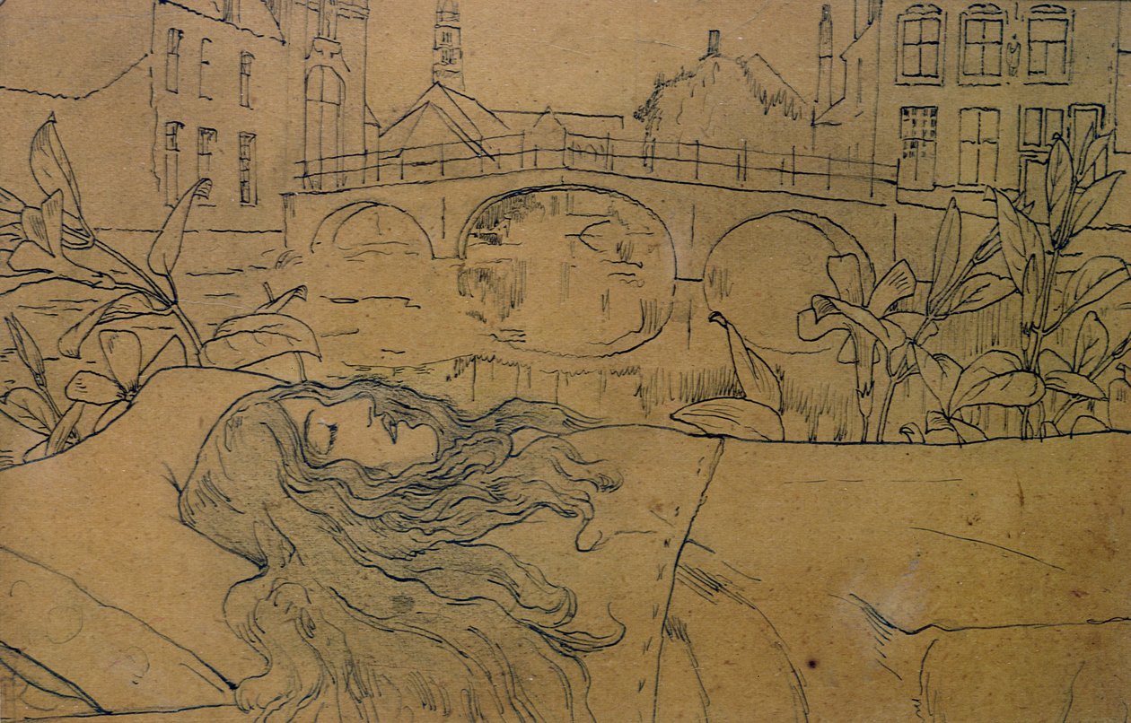 Bruges, The Death by Fernand Khnopff