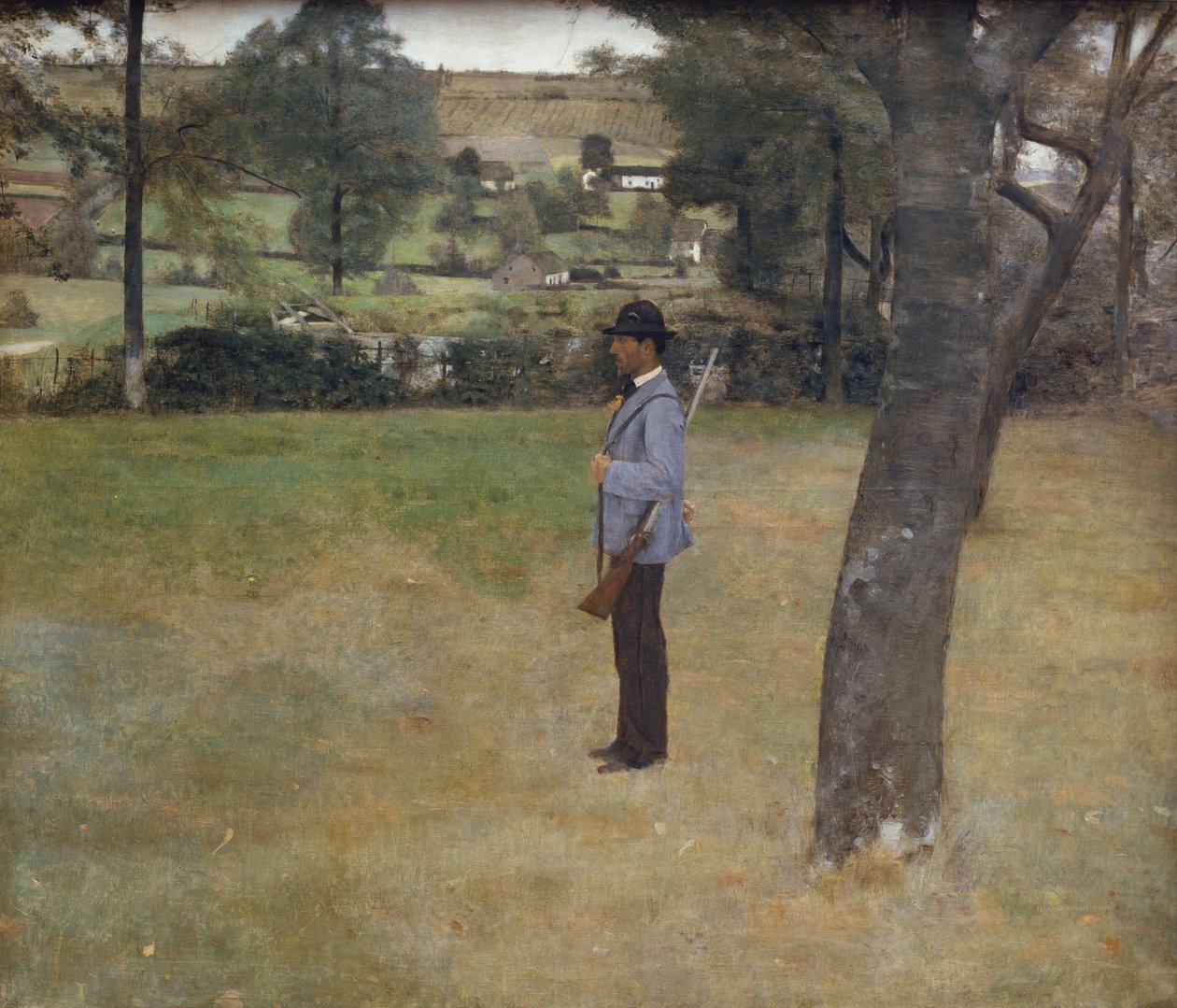 The Game Warden by Fernand Khnopff