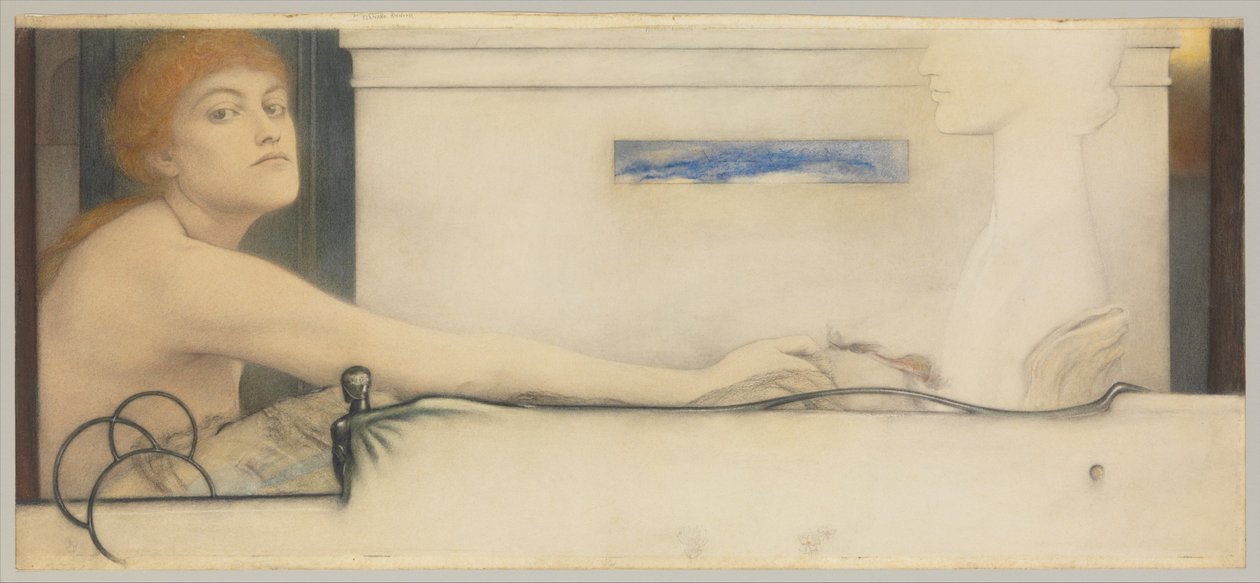 The Offering, 1891 by Fernand Khnopff