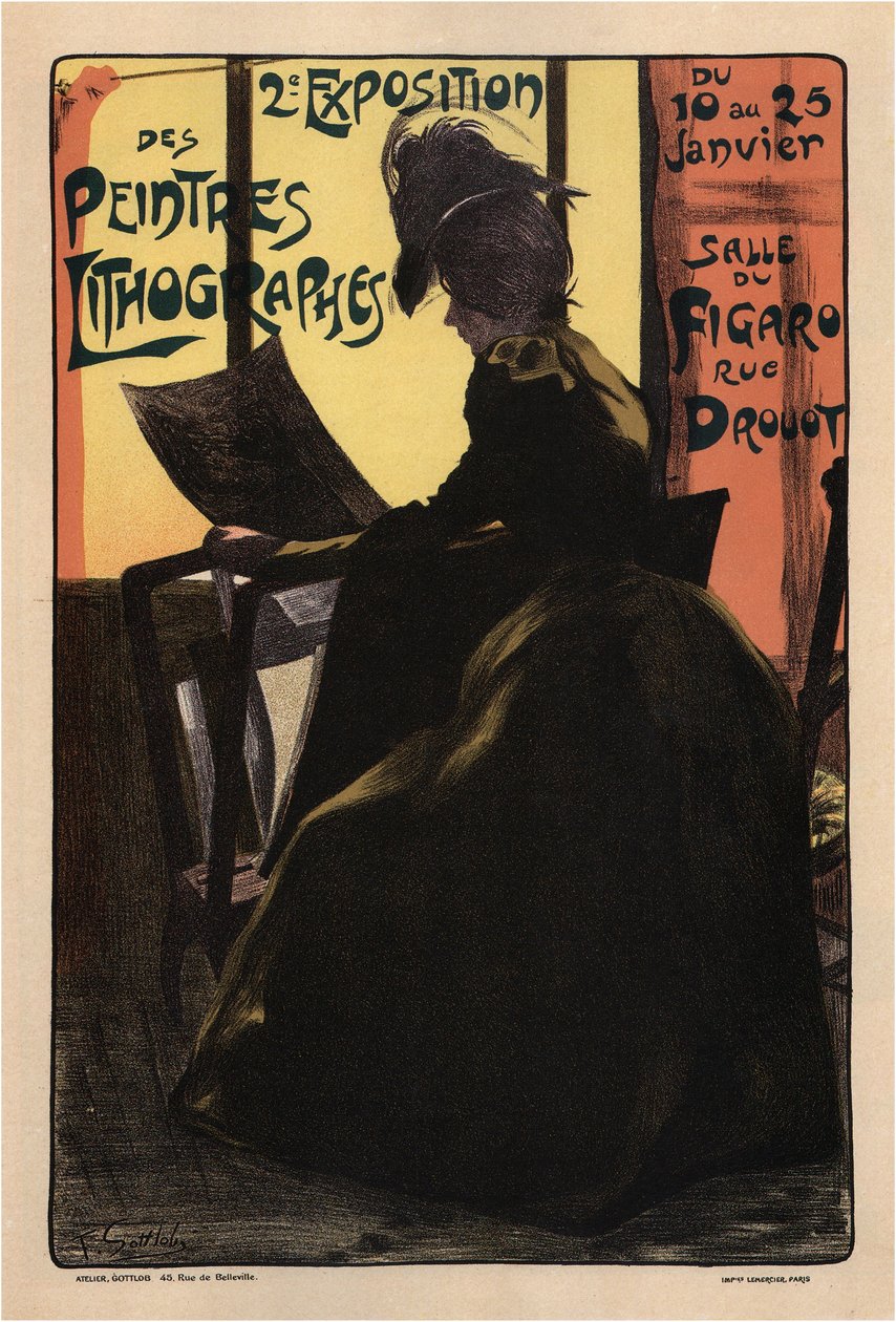 2nd Exhibition of painter-lithographers by Fernand Louis Gottlob