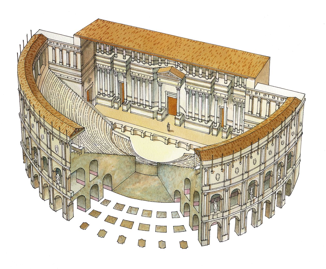 Roman Theatre by Fernando Aznar Cenamor