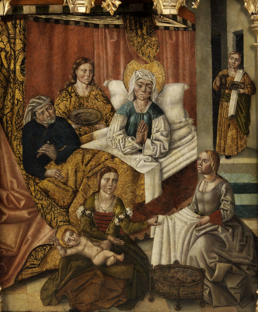 Birth of Saint Mary by Fernando Gallego