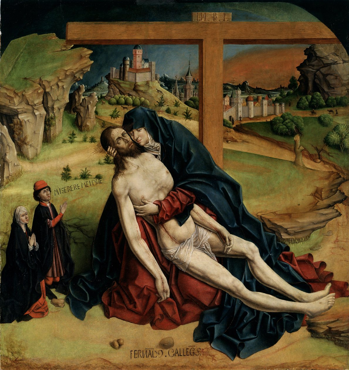 Pietà by Fernando Gallego