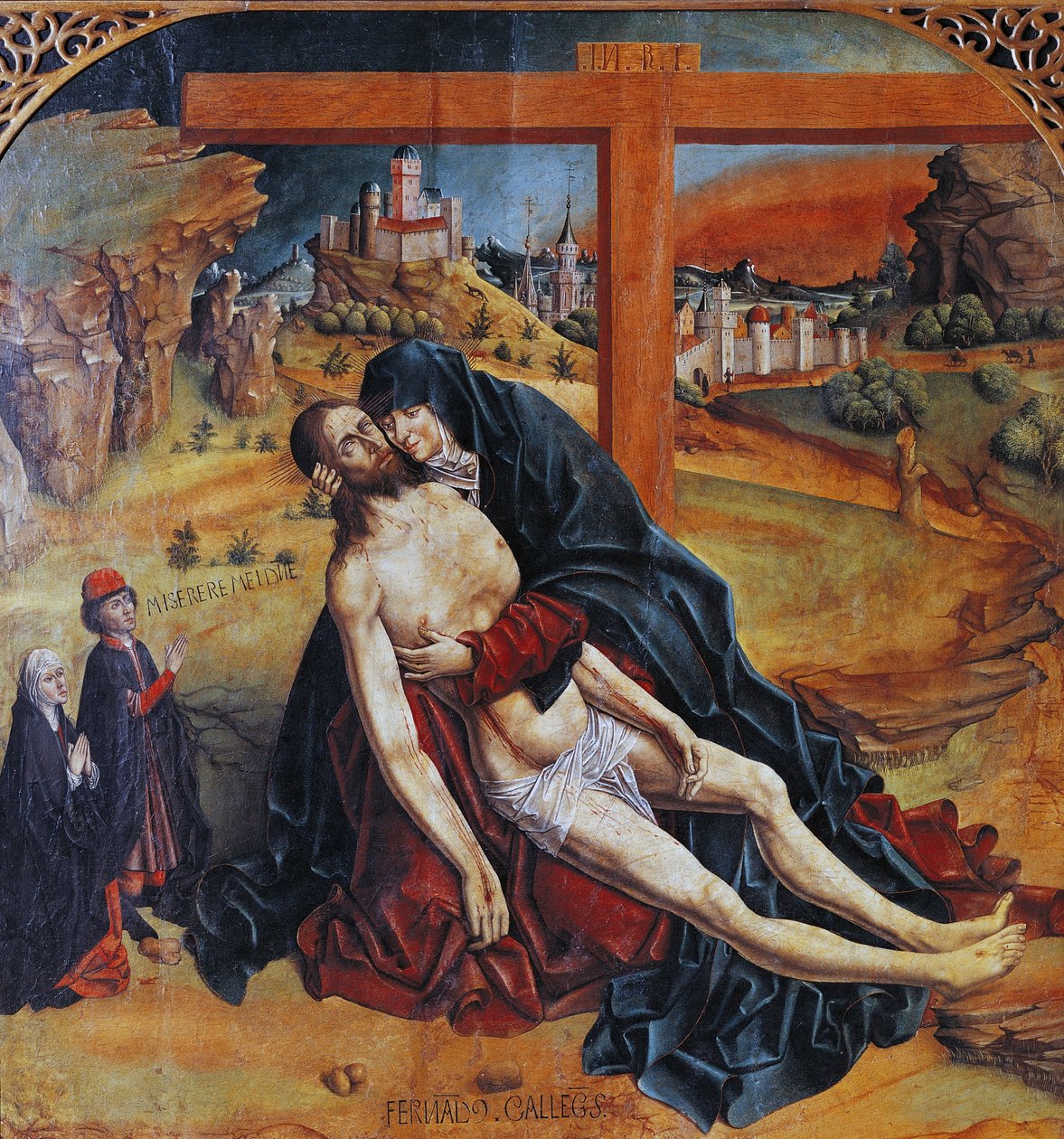 The Pieta by Fernando Gallego
